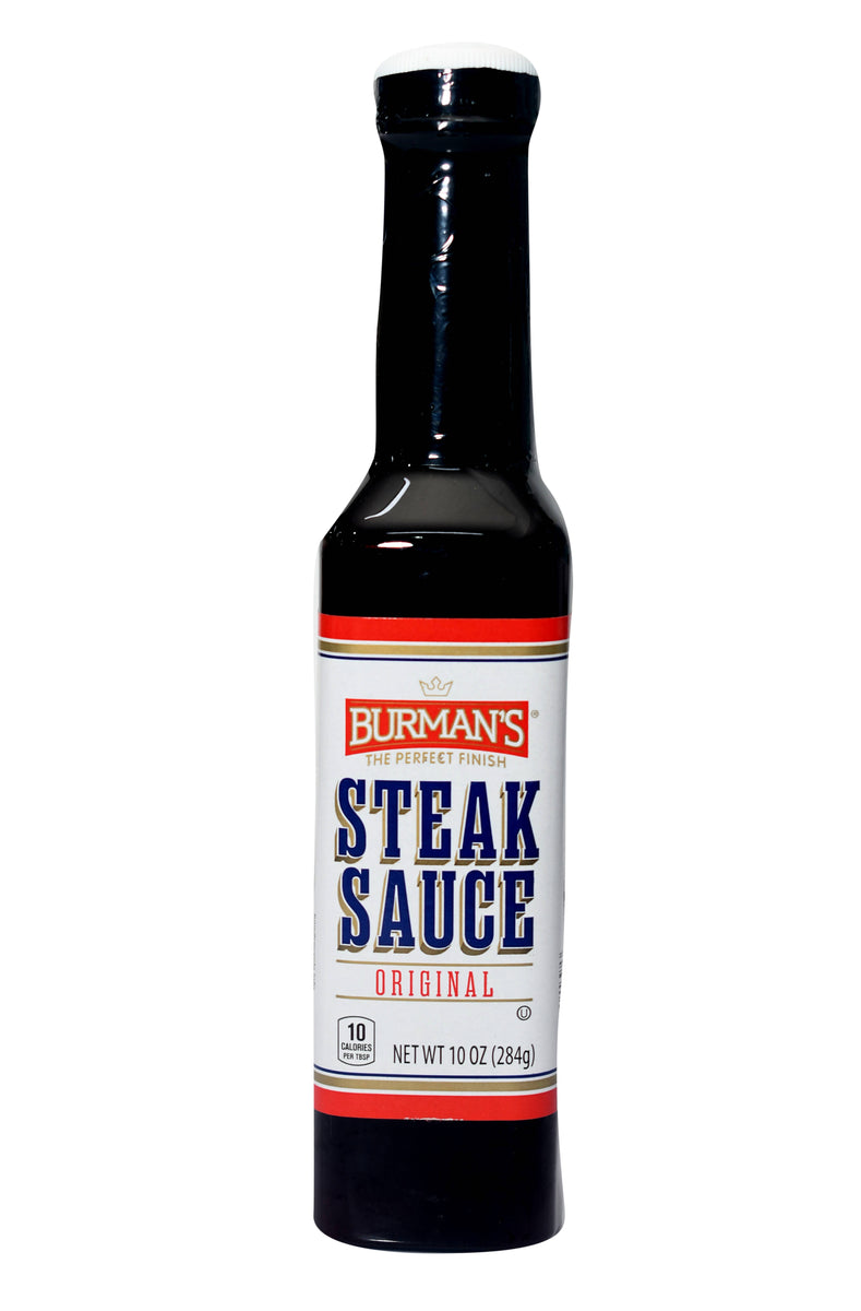 Burman's ORIGINAL STEAK SAUCE 284g x12 GBN Farms