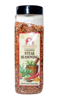 Chef's Quality Canadian STEAK SEASONING 680g x12