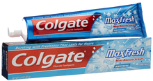 COLGATE FLOURIDE TOOTHPASTE MAXFRESH