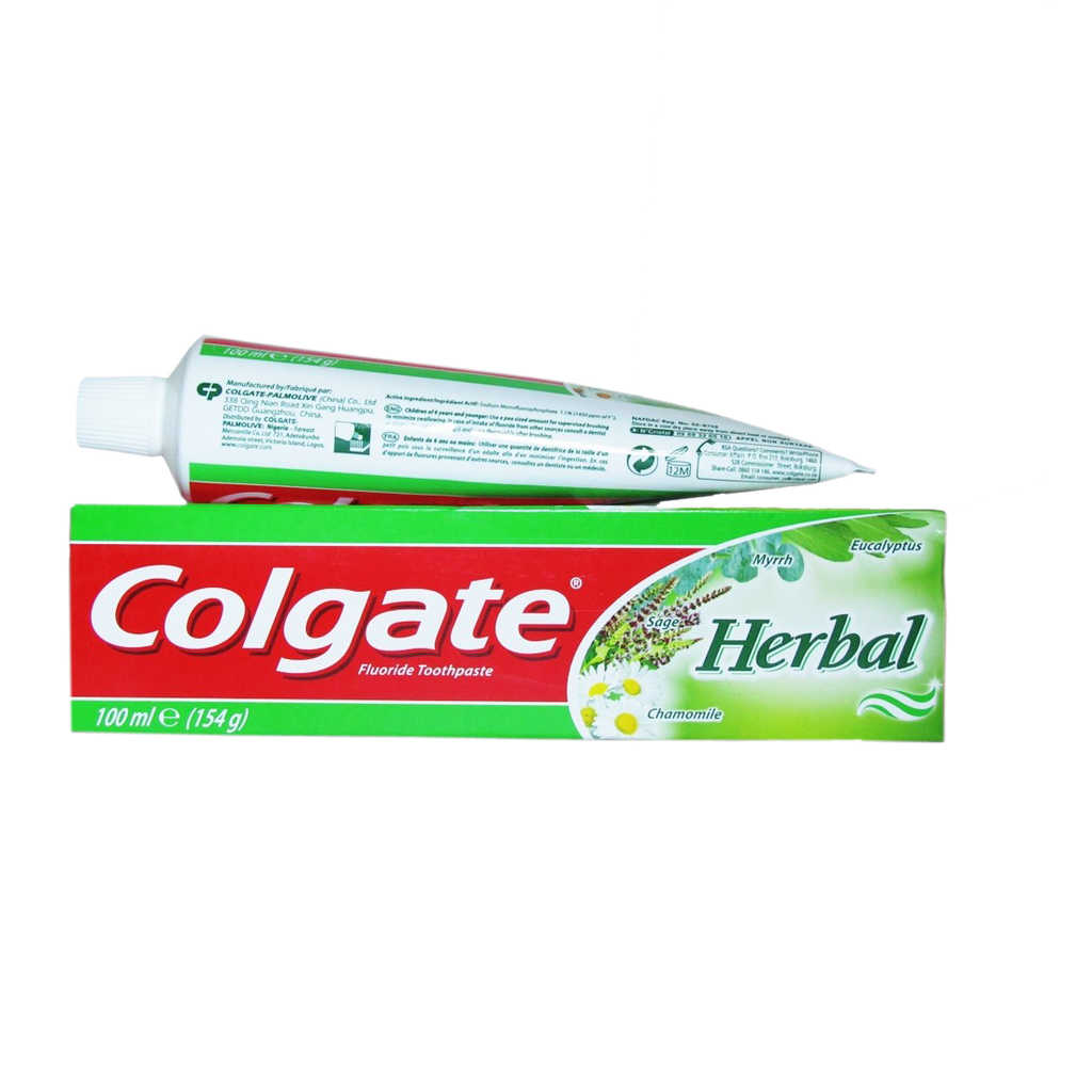COLGATE FLOURIDE TOOTHPASTE HERBAL