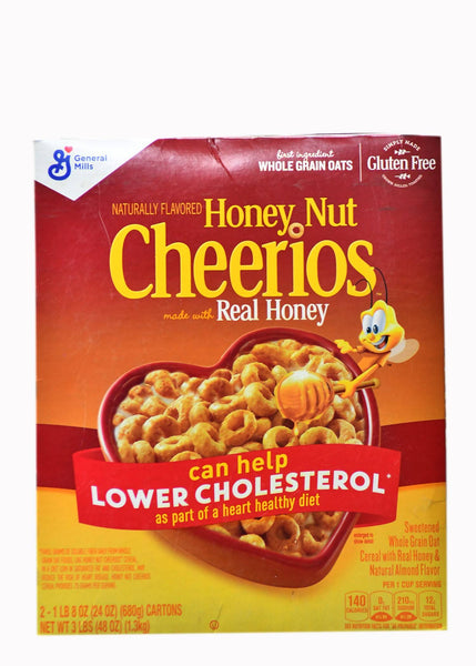 CHEERIOS HONEY NUT x2