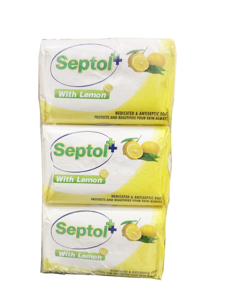 SEPTOL WITH LEMON MEDICATED AND ANTICEPTIC SOAP