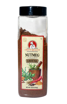 Chef's Quality NUTMEG GROUND 454g x12